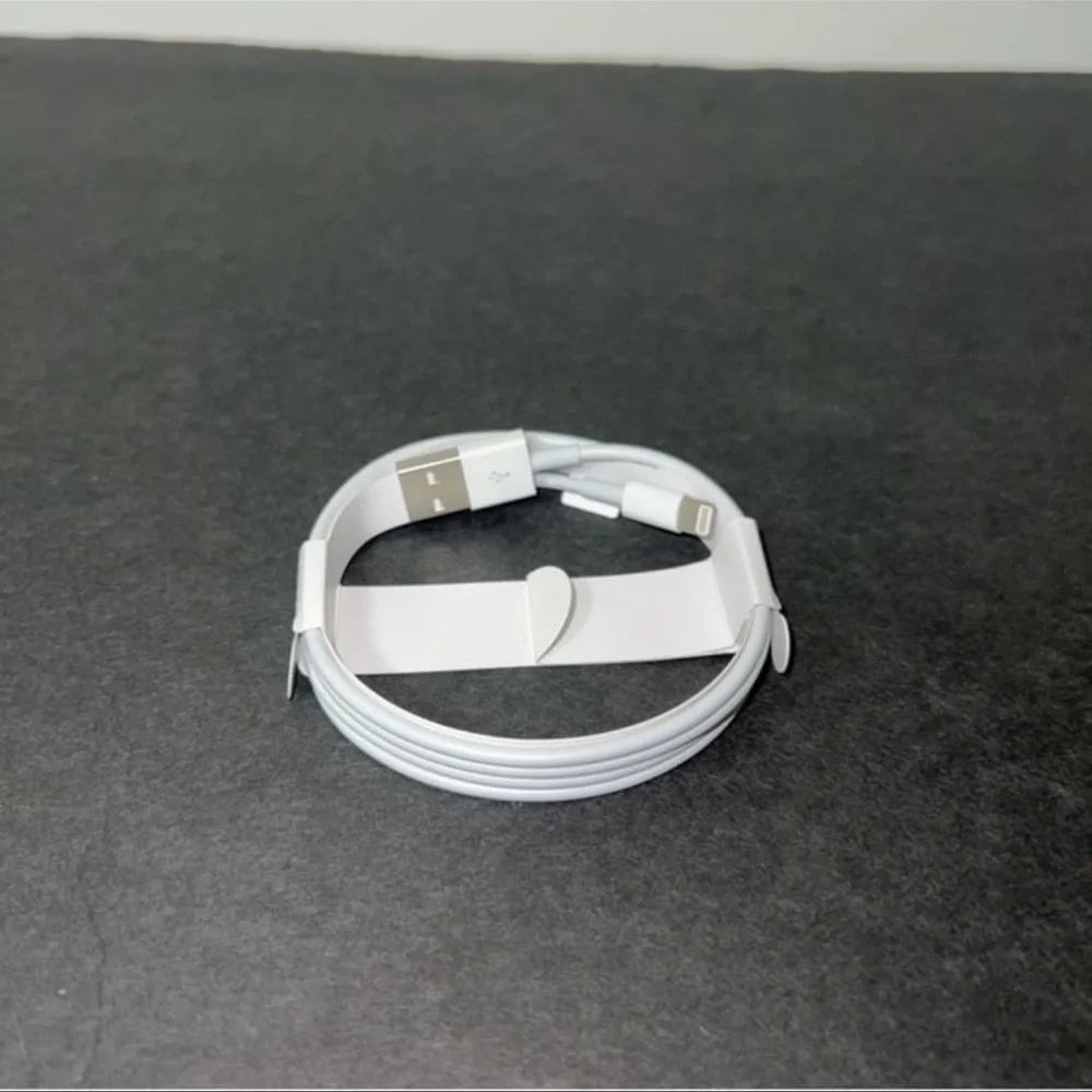 Apple White Charging Cable USB
